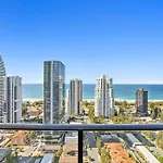 Breezy Seaview 2Br Apt In Broadbeach